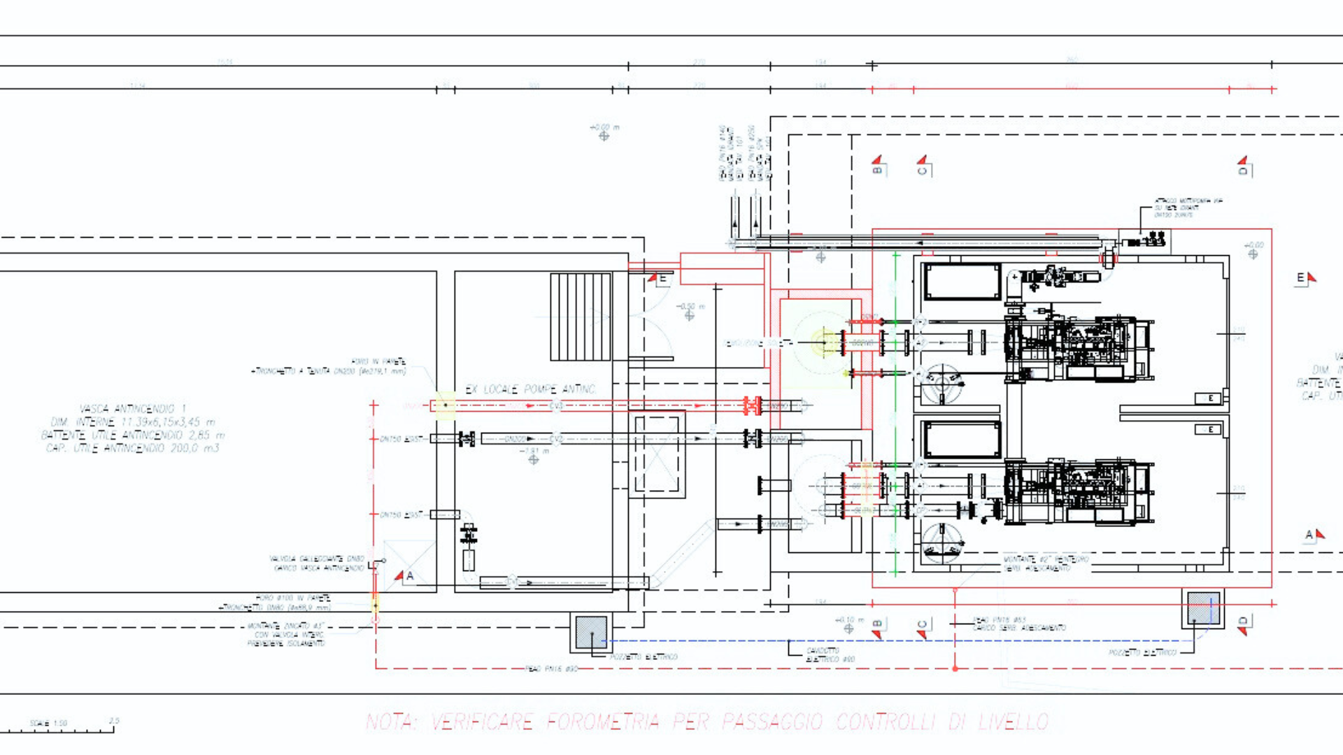 Adeguamento di un impianto antincendio per ampliamento produttivo