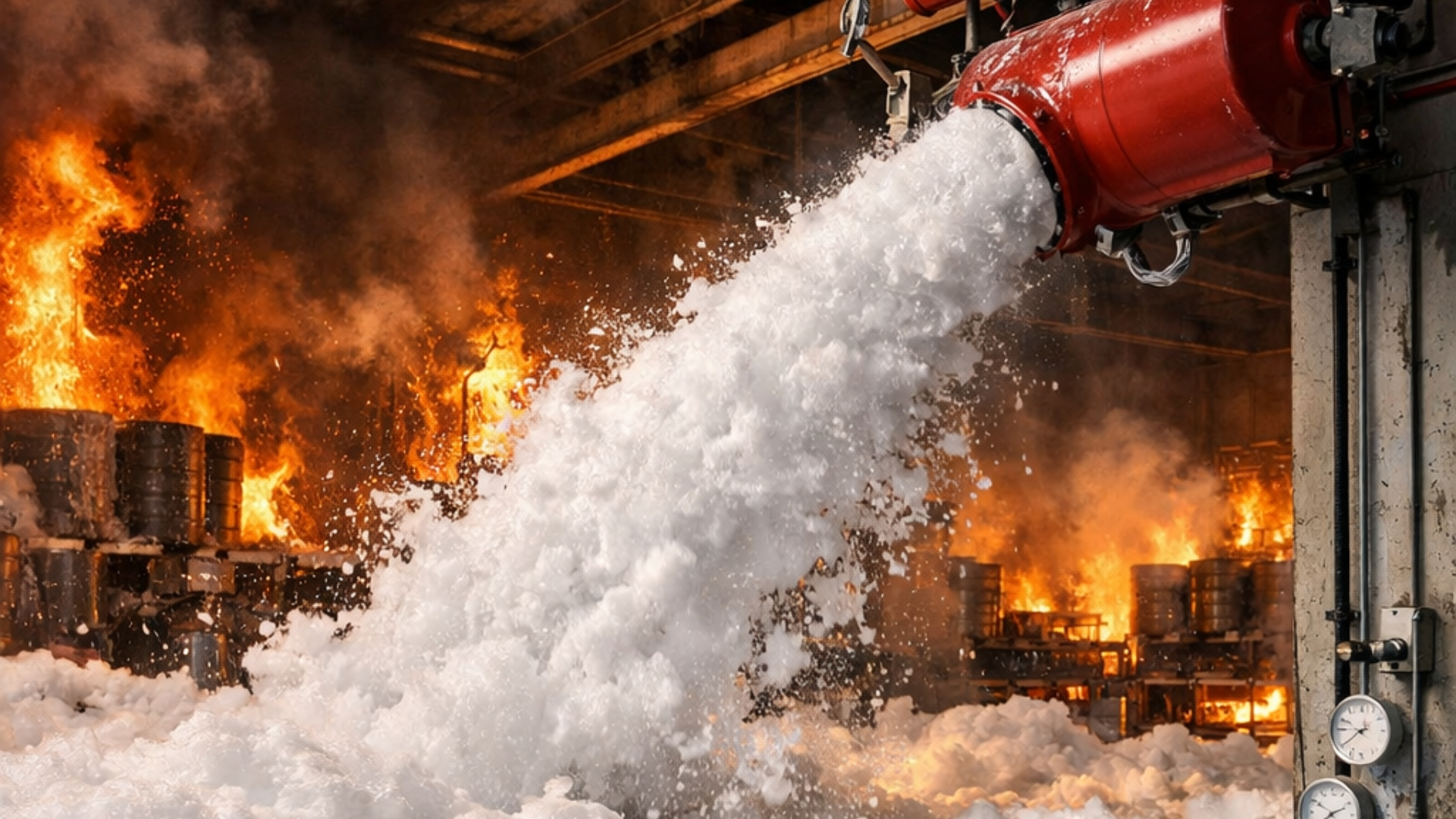 Impianti schiumogeni antincendio: quando la prevenzione è fondamentale