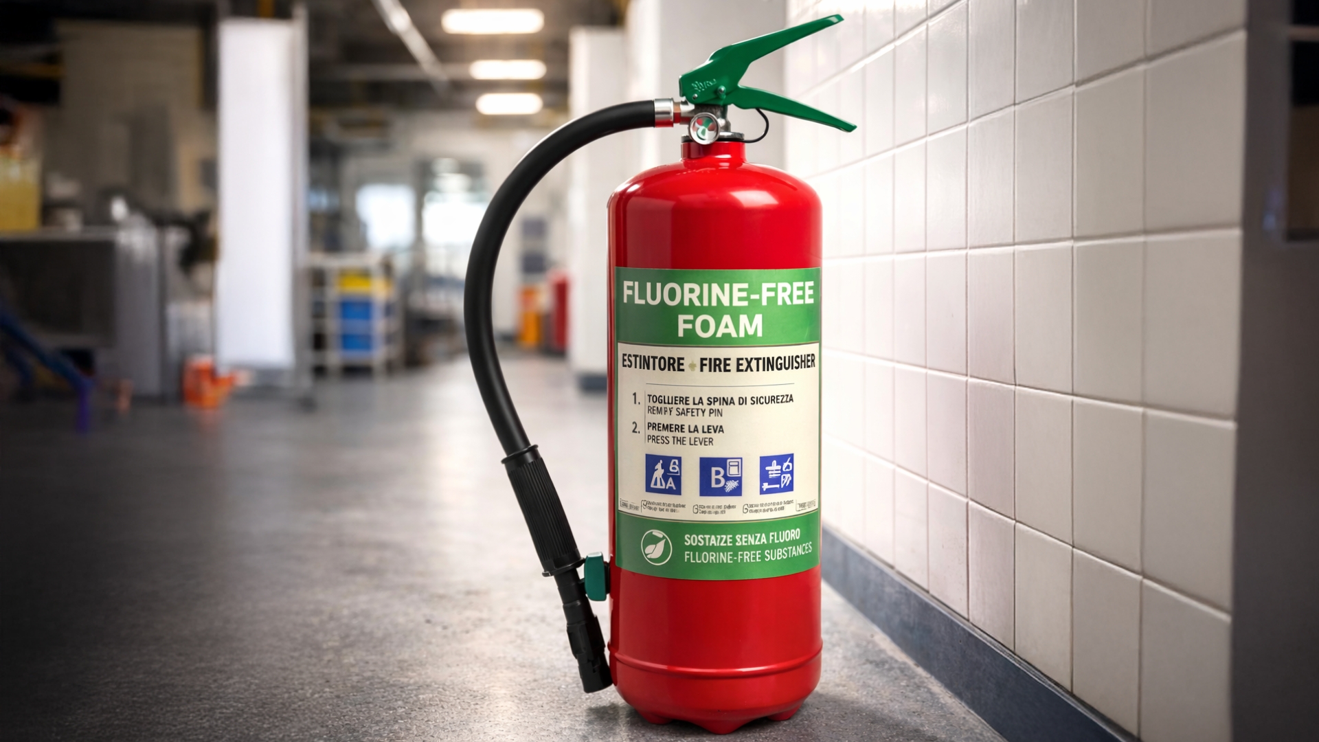 Estintori a schiuma senza PFAS: cosa cambia (e perché)